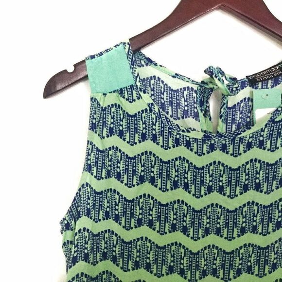 Papermoom Holburn Keyhole Top Sleeveless Small - Picture 3 of 4